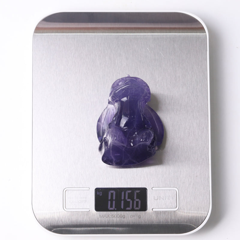 2.5" Fluorite Toothless Crystal Carvings