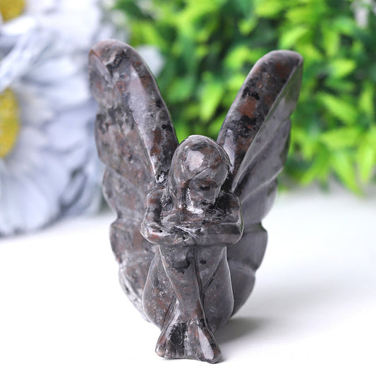 3.0" Yooperlite Fairy Crystal Carvings