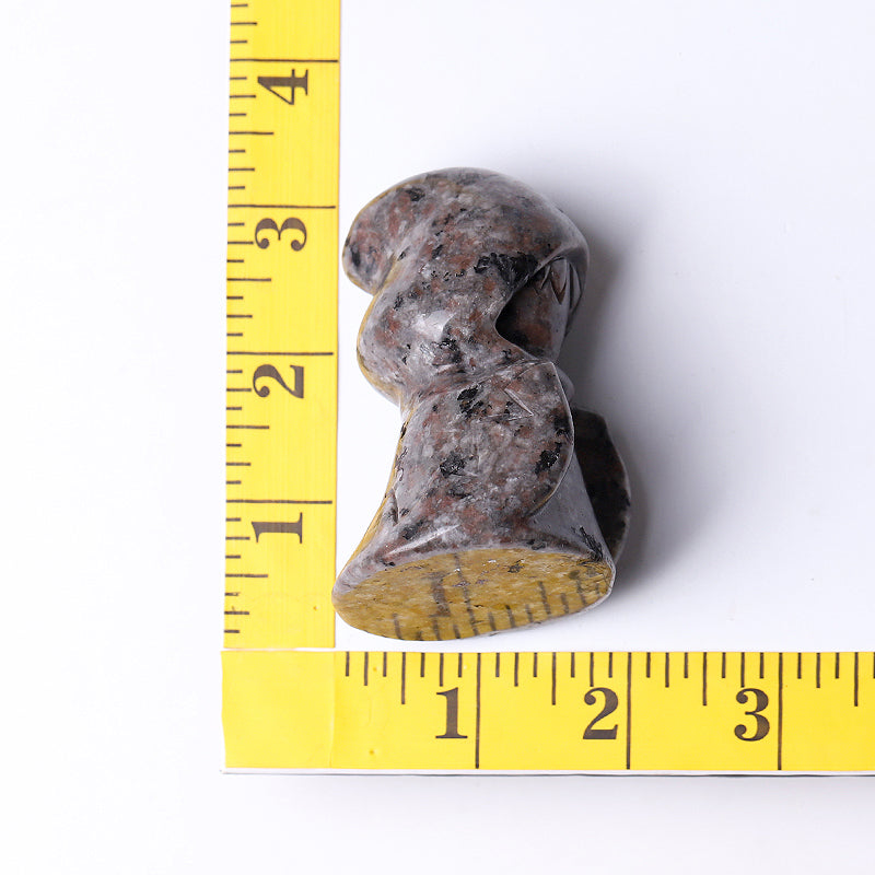 3" Yooperlite Witch Crystal Carvings for Halloween