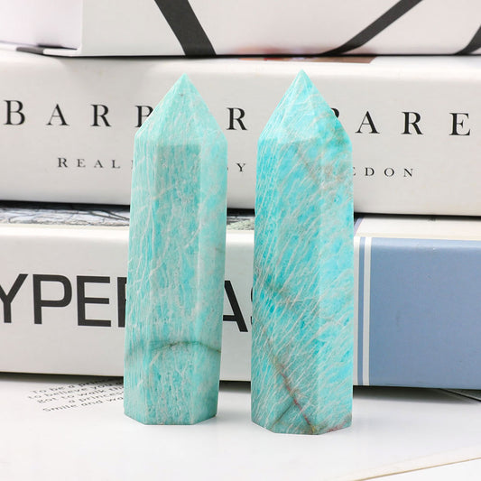 Set of 2 Amazonite Points
