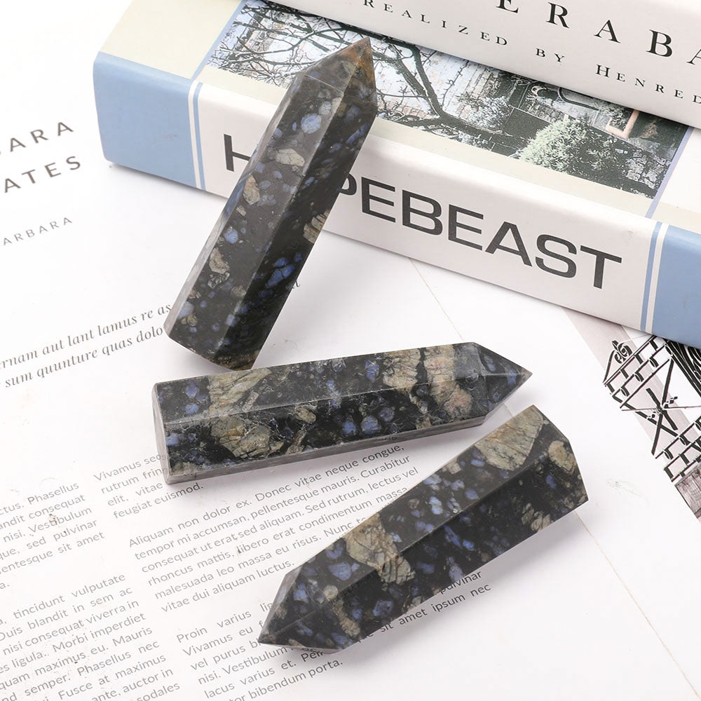 Set of 3 Blue Que Sera Points