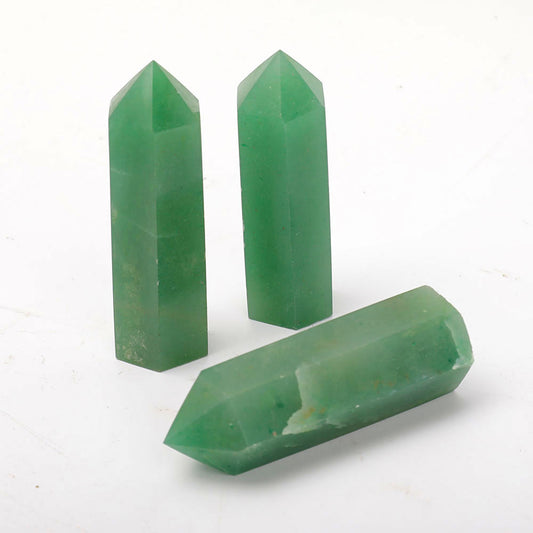 3" Green Aventurine Points