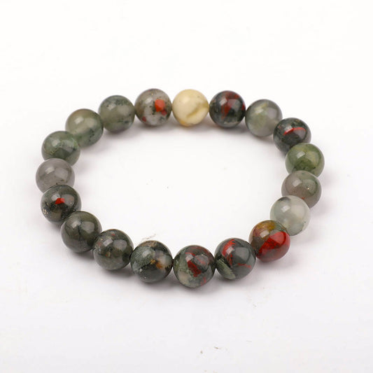 10mm Blood Stone Bracelet
