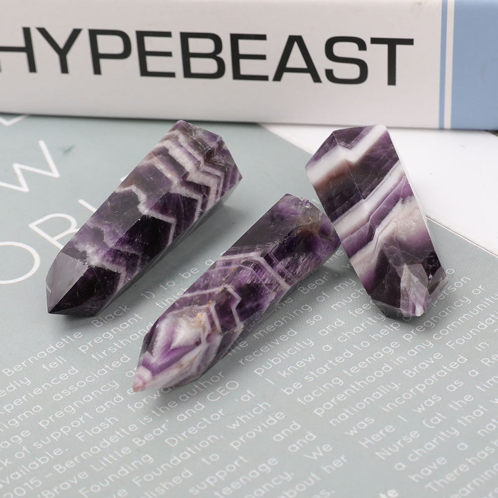 Set of 3 Dream Amethyst Points