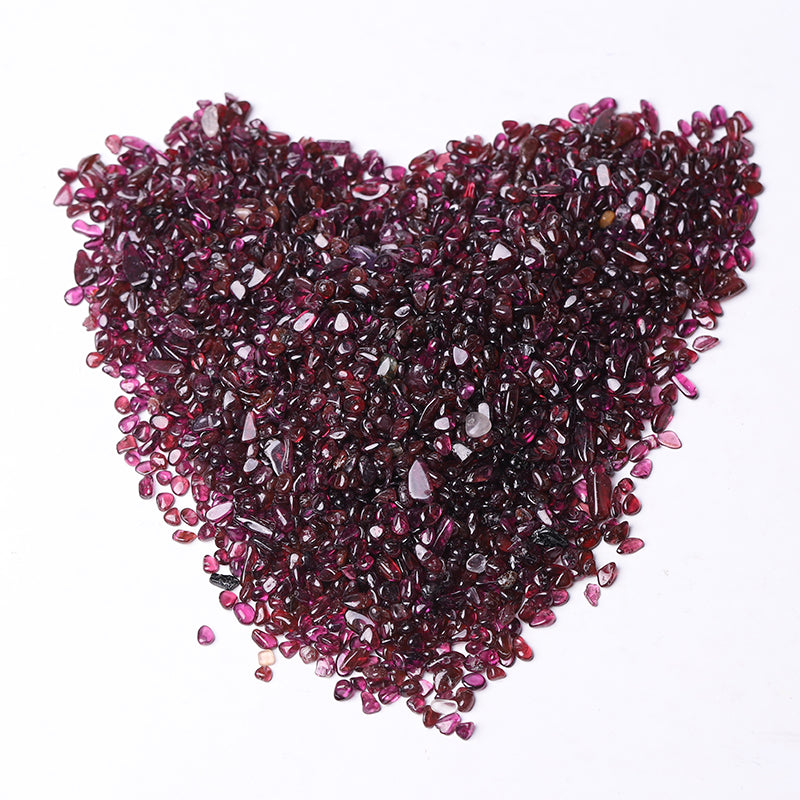 Garnet Crystal Chips