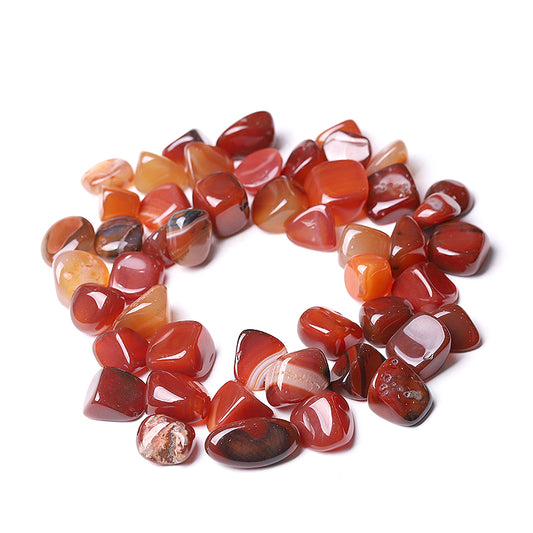 Carnelian Crystal Tumbles