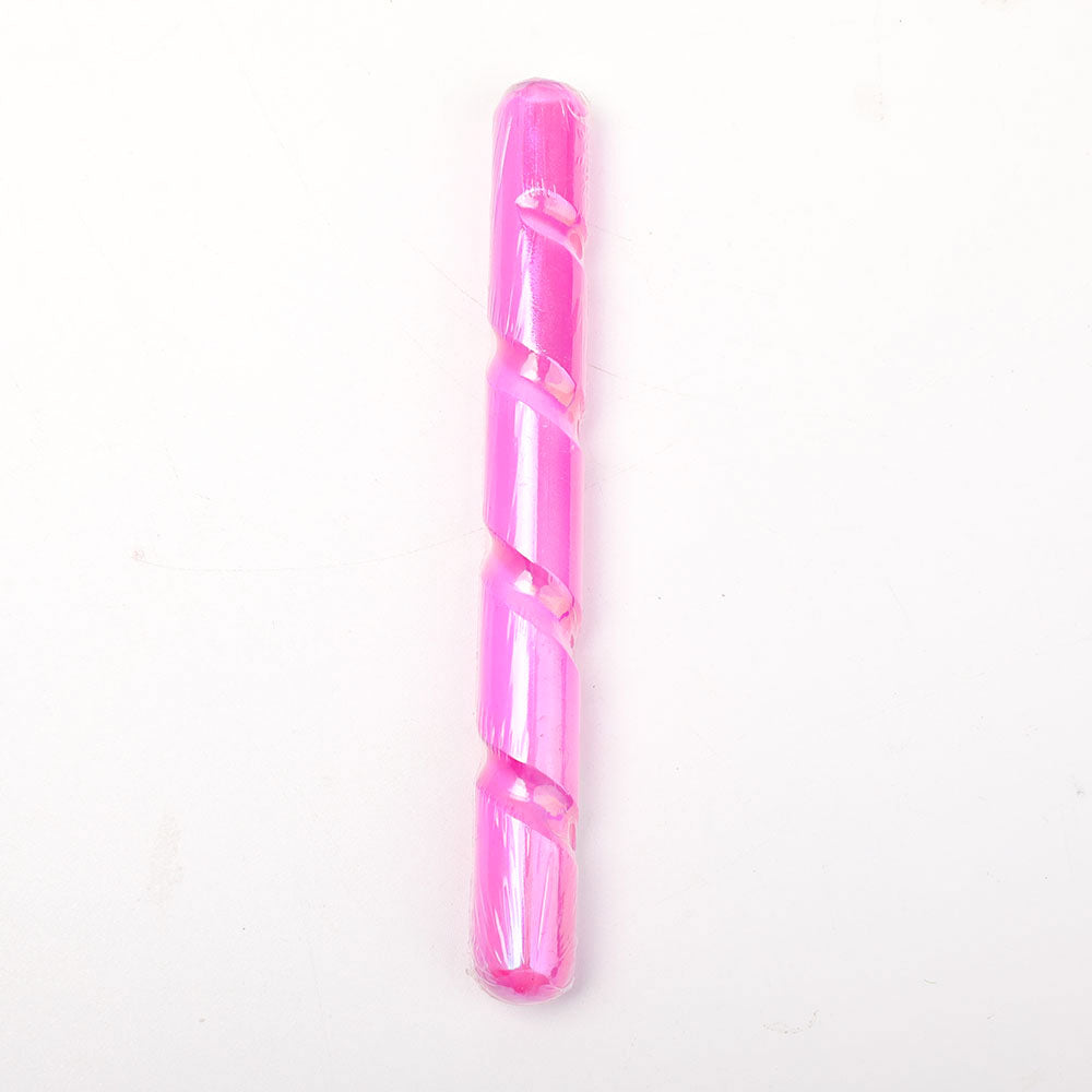 Aura Pink Spiral Angel Crystal Selenite Wand