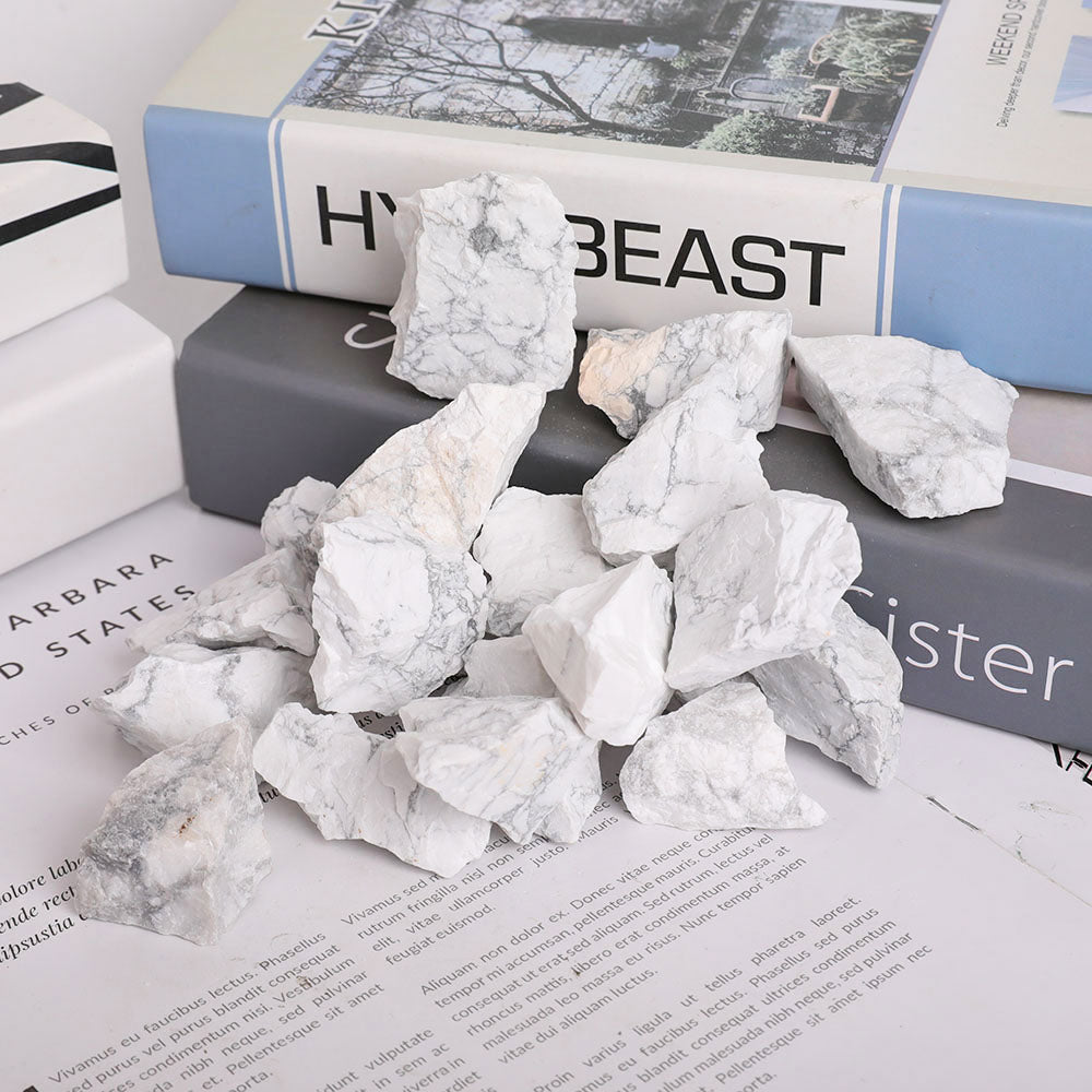 1kg Howlite Raw Stone