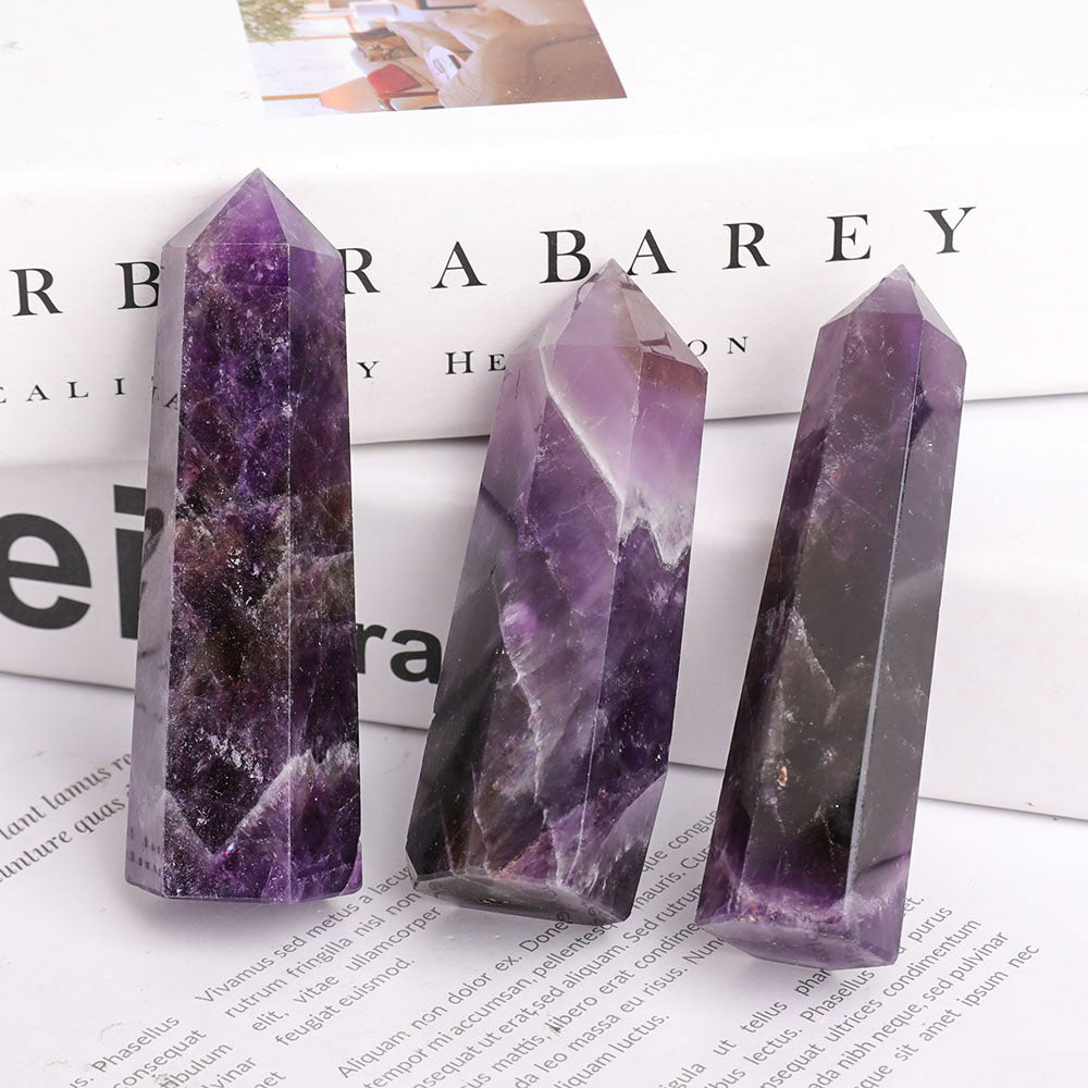 Set of 3 Amethyst Points