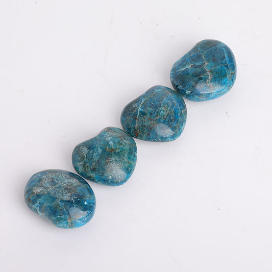 Blue Apatite Heart