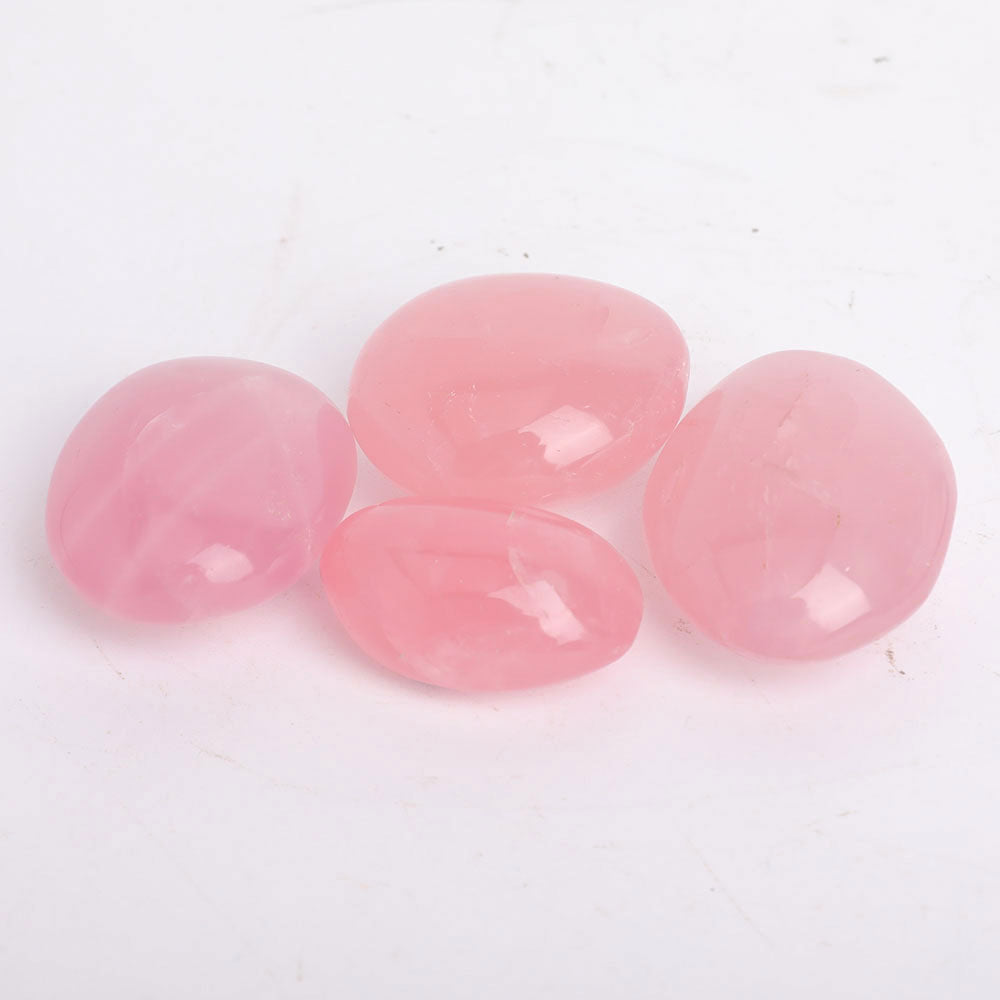 Rose Quartz Palm Stone