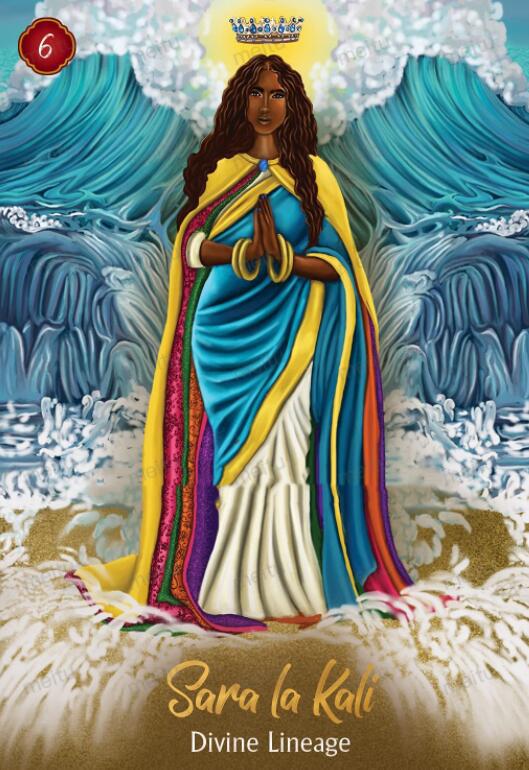 African Goddess Rising Oracle Tart Card Bulk Wholesale