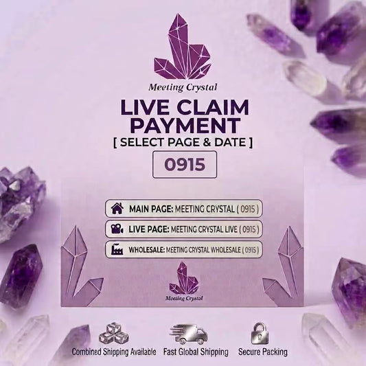 Meeting Crystal  Live Claim Sale of 0915