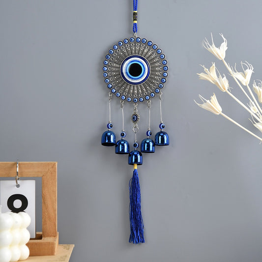 36-38cm Evil Eye's Hanging Ornament with Bells Bulk Wholesale