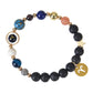 8mm Mixed Crystal Eight Planets Constellation Bracelet