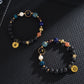 8mm Mixed Crystal Eight Planets Constellation Bracelet