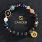 8mm Mixed Crystal Eight Planets Constellation Bracelet