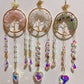 Crystal Chips Golden Life Tree Suncatcher Crystal Healing Bulk Wholesale