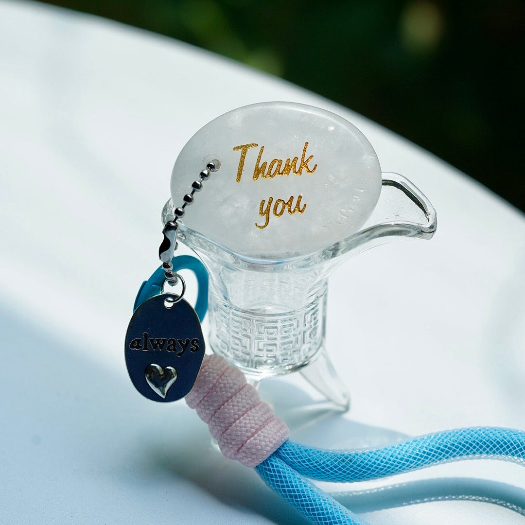 Crystal Hey Chain Bag Hanging Ornament Crystal Healing Bulk Wholesale