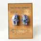 Crystal Sweet Valentine's Day Love Gift Penguin Carving Crystal Healing Bulk Wholesale