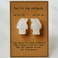 Crystal Sweet Valentine's Day Love Gift Penguin Carving Crystal Healing Bulk Wholesale