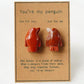 Crystal Sweet Valentine's Day Love Gift Penguin Carving Crystal Healing Bulk Wholesale