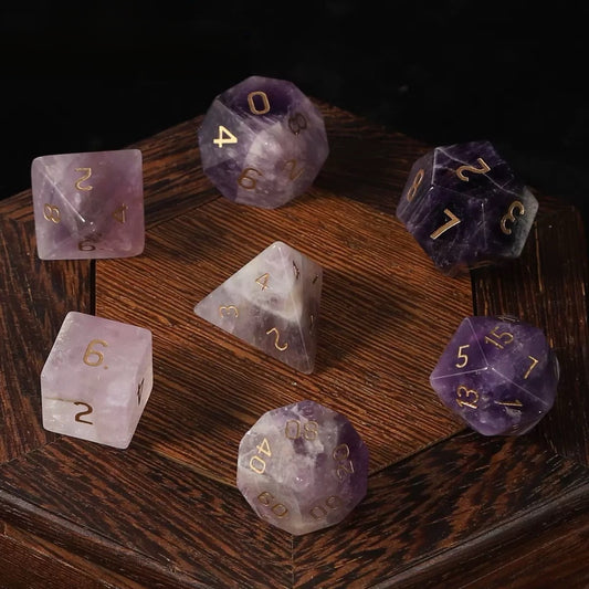 7pcs Crystal Dices Carving Collection Crystal Healing Bulk Wholesale
