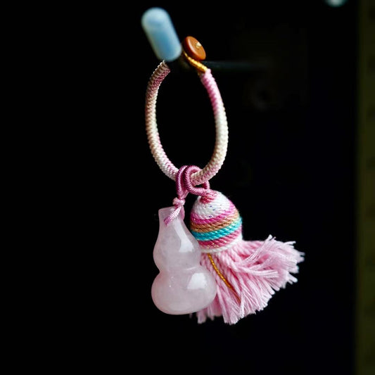 Rose Quartz Bag Hanging Crystal Healing Bulk Wholesale