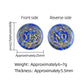 25mm Natural Crystal YES/NO Decision Coin Crystal Healing Bulk Wholesale