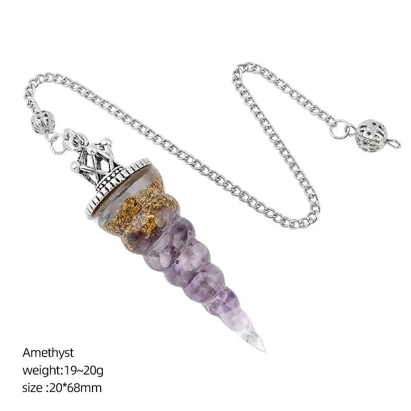 Crystal Chips Unicorn Pendulum for Healing Bulk Wholesale