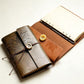 PU Leather Journal Notebook with Natural Crystal Button Decoration Crystal Healing Bulk Wholesale