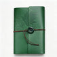 PU Leather Journal Notebook with Natural Crystal Button Decoration Crystal Healing Bulk Wholesale