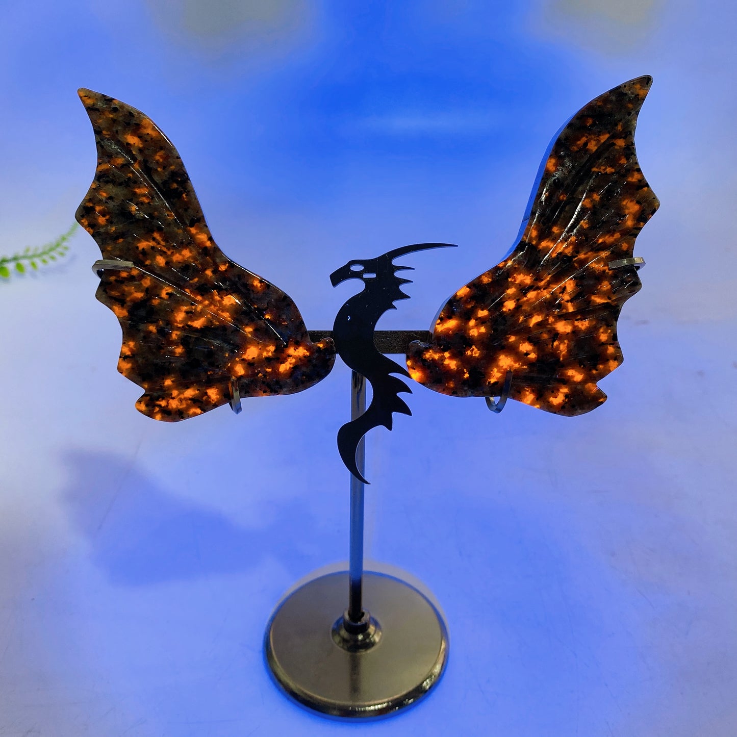Crystal Dragon Wings with Stand Crystal Healing Bulk Wholesale