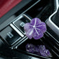 Crystal Four Leaf Clover Vent Clips