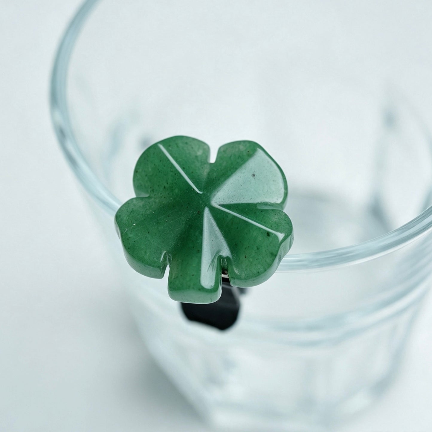 Crystal Four Leaf Clover Vent Clips
