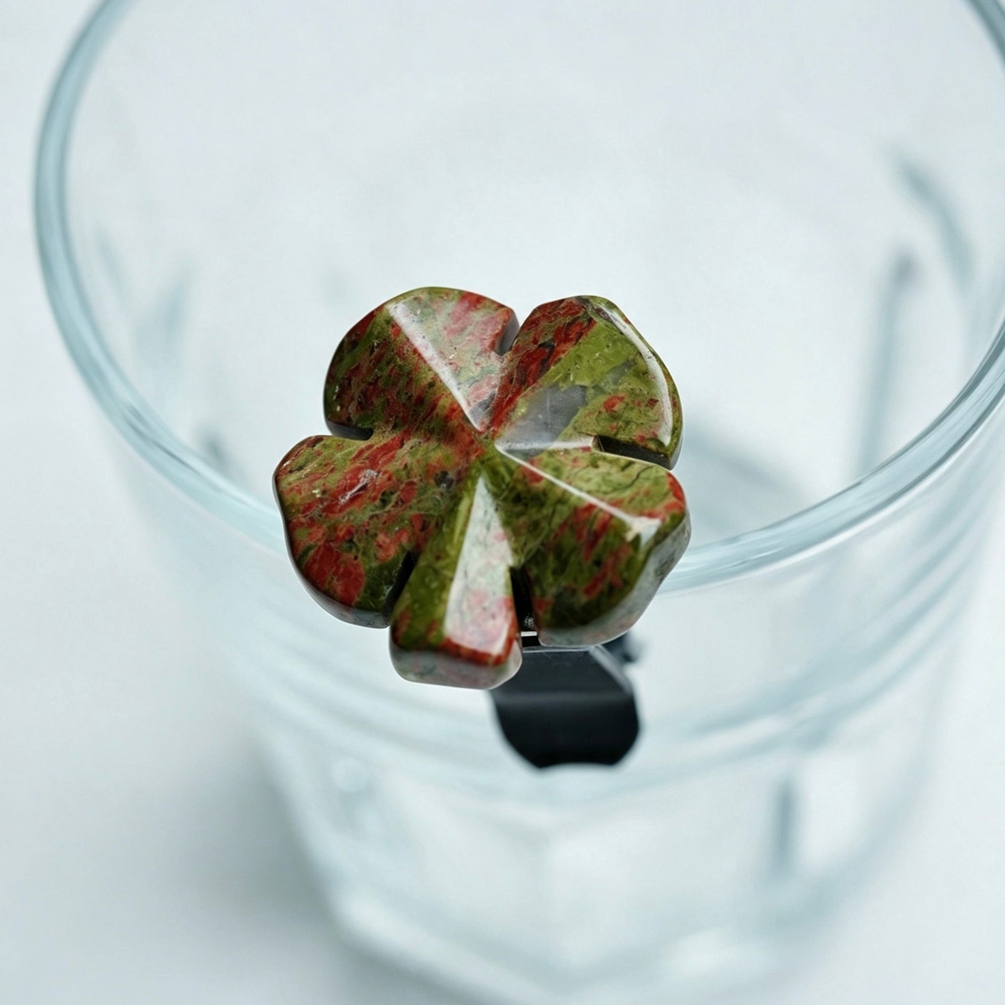 Crystal Four Leaf Clover Vent Clips