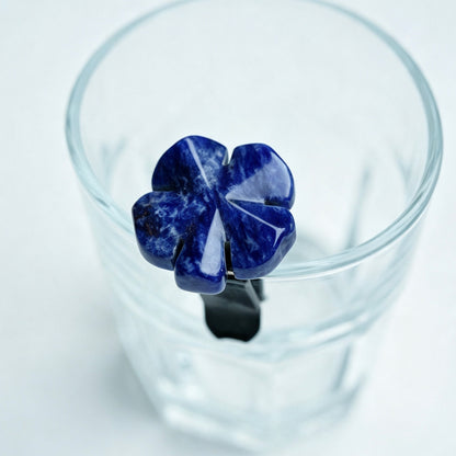 Crystal Four Leaf Clover Vent Clips