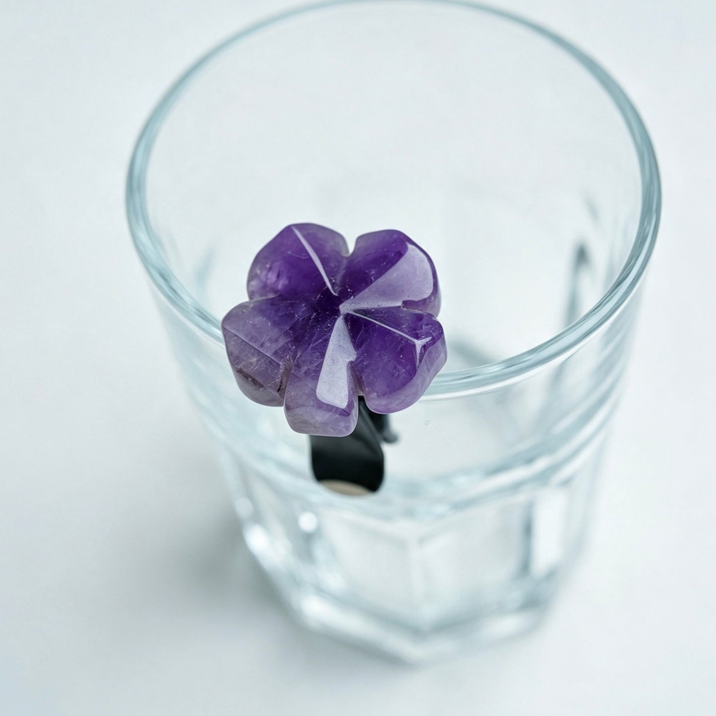 Crystal Four Leaf Clover Vent Clips