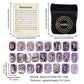 Natural Crystal Curved Runes Wholesale