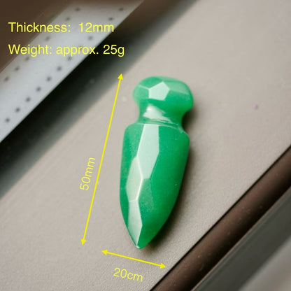 5cm Natural Crystal Mini Sword Dagger for Pendant DIY Wholessale