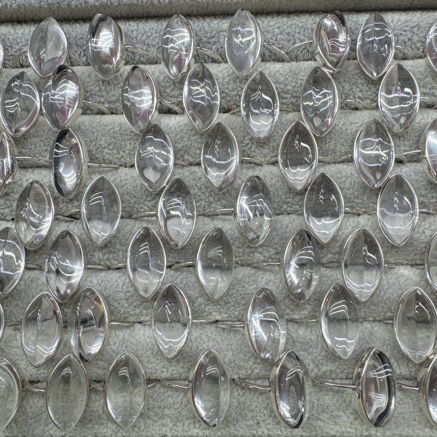 925 Silver Crystal Ring Wholesale