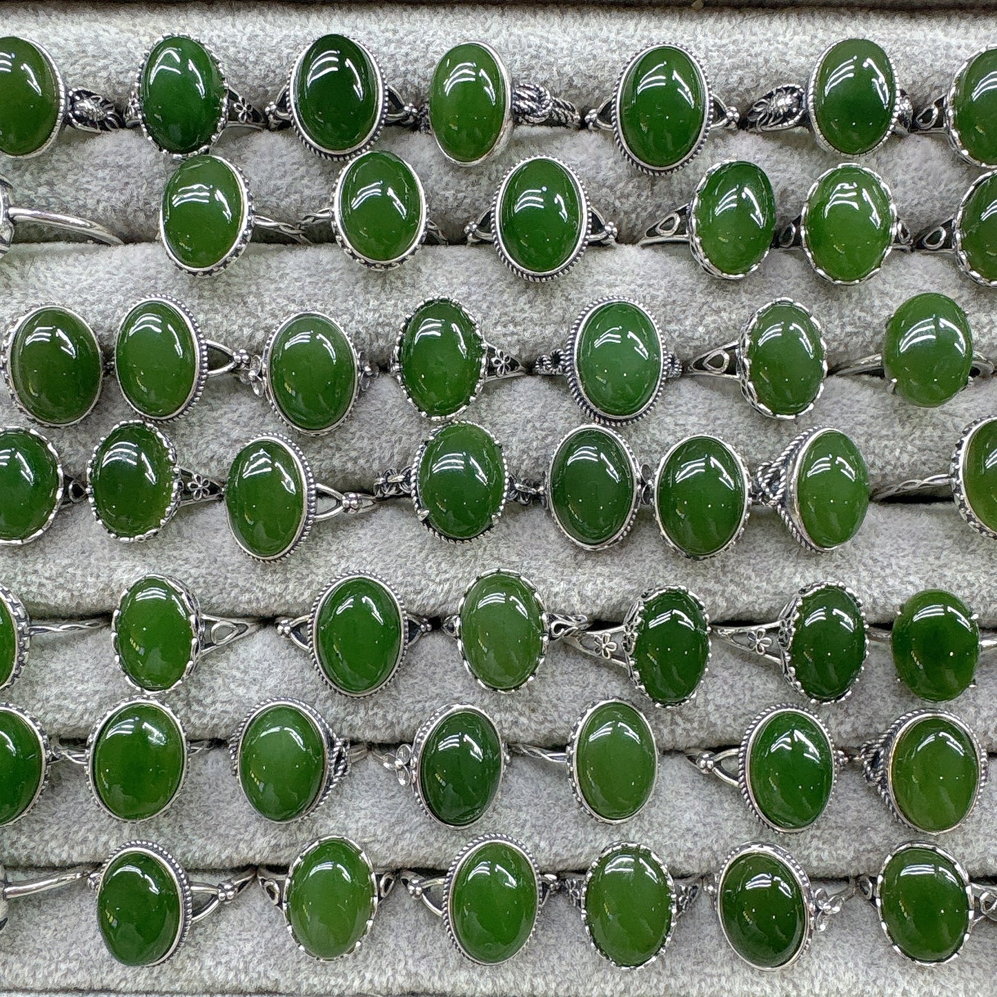 925 Silver Crystal Ring Wholesale