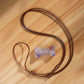 Natural Crystal Bone Necklace Pet Collar Gift Box – Wear the Bond with Your Furry Friend