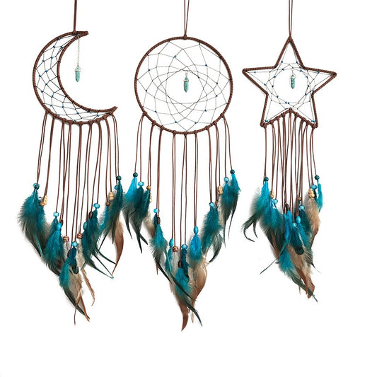 60-70cm Sun Moon Star Shape Dreamcatcher Set Bulk Wholesale