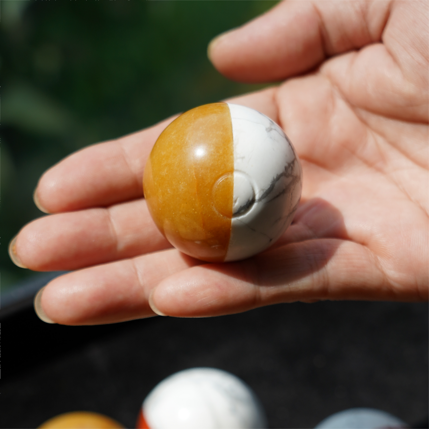 20-40mm Red Jasper Howlite Poke Ball Crystal Sphere Bulk Wholeslae