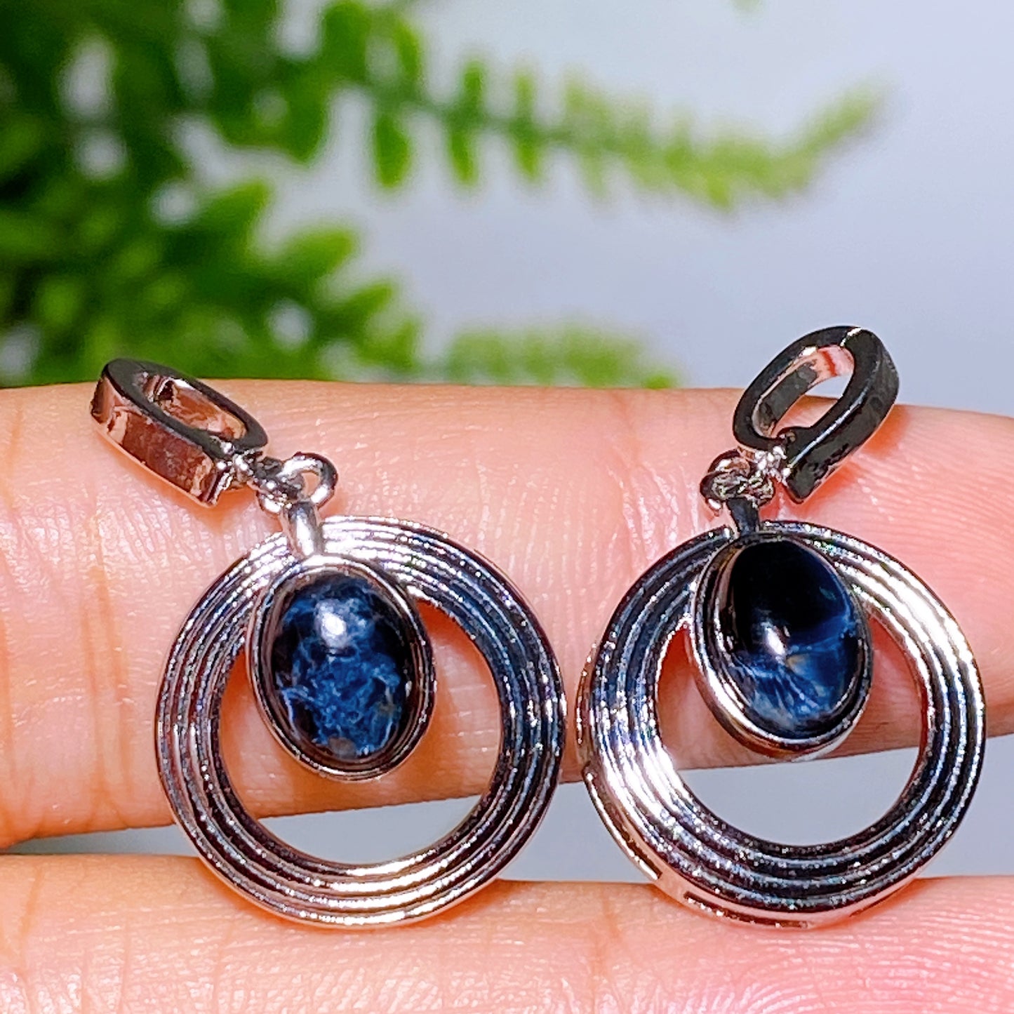 Cooper Silver Plated Crystal Pendant Crystal Healing Bulk Wholesale