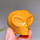 1.0" Crystal Alien Skulll Carving Crystal Healing Bulk Wholesale