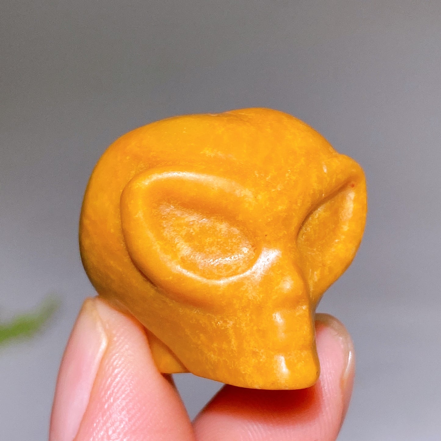 1.0" Crystal Alien Skulll Carving Crystal Healing Bulk Wholesale