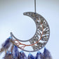 60cm Mixed Crystal Chips Moon Shape Dreamcatcher Bulk Wholesale