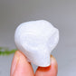 1.0" Crystal Alien Skulll Carving Crystal Healing Bulk Wholesale